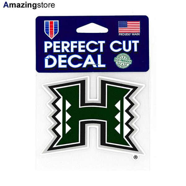 ウィンクラフト ステッカー ハワイ レインボーウォリアーズ  NCAA PERFECT CUT DECAL  WINCRAFT HAWAII RAINBOW WARRIORS