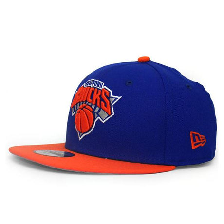 子供用 ニューエラ キャップ 9FIFTY ニューヨーク ニックス YOUTH NBA BASIC SNAPBACK CAP BLUE