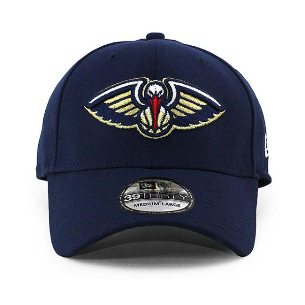 ニューエラ キャップ 39THIRTY ニューオリンズ ペリカンズ NBA TEAM CLASSIC FLEX FIT CAP NAVY