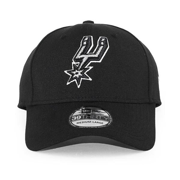 ニューエラ キャップ 39THIRTY サンアントニオ スパーズ NBA TEAM CLASSIC FLEX FIT CAP BLACK NEW ERA SAN ANTONIO SPURS