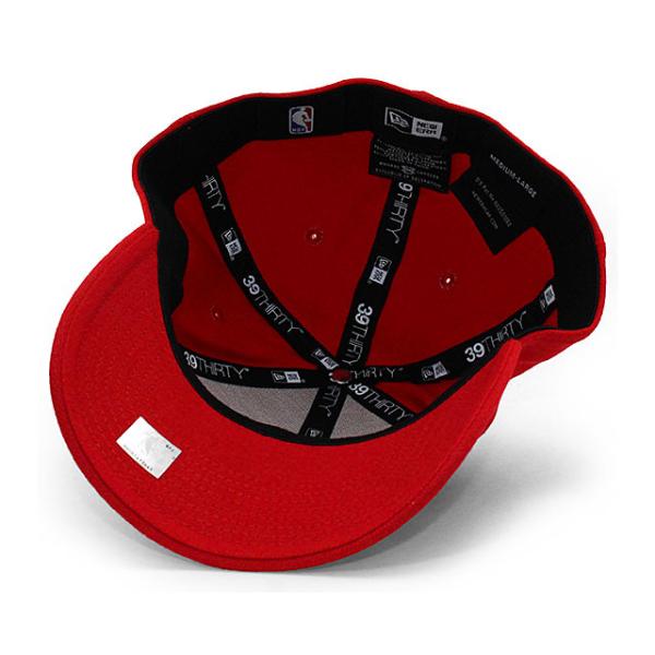 ニューエラ シカゴ ブルズ 39THIRTY NBA TEAM CLASSIC FLEX FIT CAP RED