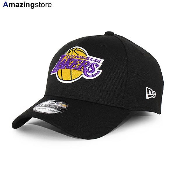 ニューエラ キャップ 39THIRTY ロサンゼルス レイカーズ NBA TEAM CLASSIC FLEX FIT CAP BLACK