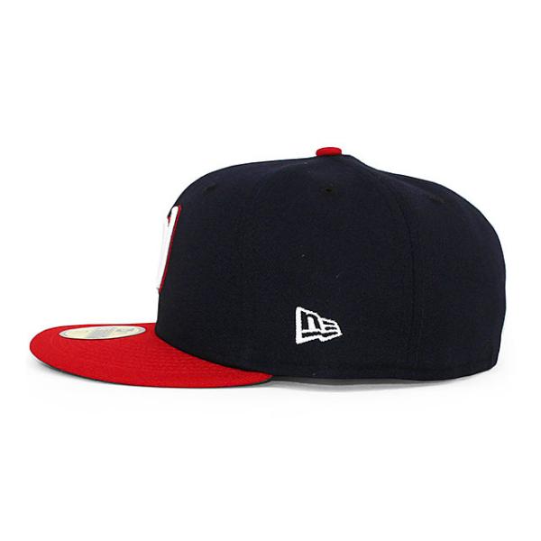 ニューエラ キャップ 59FIFTY ワシントン ナショナルズ MLB ON FIELD AUTHENTIC ALT FITTED CAP NAVY