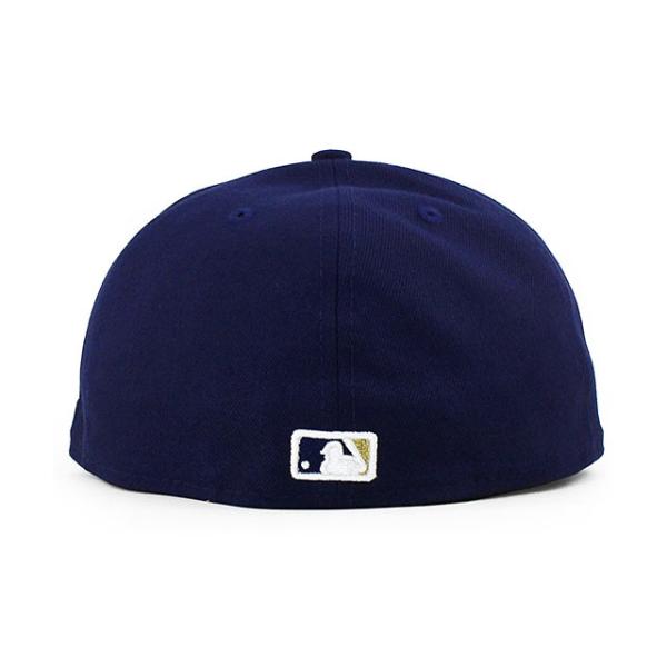 ニューエラ キャップ 59FIFTY ミルウォーキー ブルワーズ MLB ON-FIELD AUTHENTIC GAME FITTED CAP NAVY