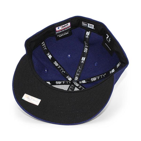 ニューエラ キャップ 59FIFTY ミルウォーキー ブルワーズ MLB ON-FIELD AUTHENTIC GAME FITTED CAP NAVY