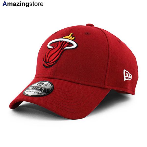 ニューエラ キャップ 39THIRTY マイアミ ヒート NBA TEAM CLASSIC FLEX FIT CAP RED