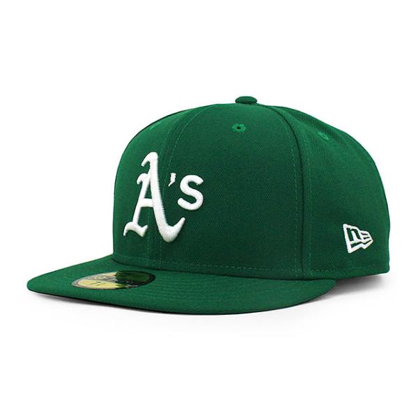 ニューエラ キャップ 59FIFTY オークランド アスレチックス MLB ON-FIELD AUTHENTIC ALT FITTED CAP GREEN