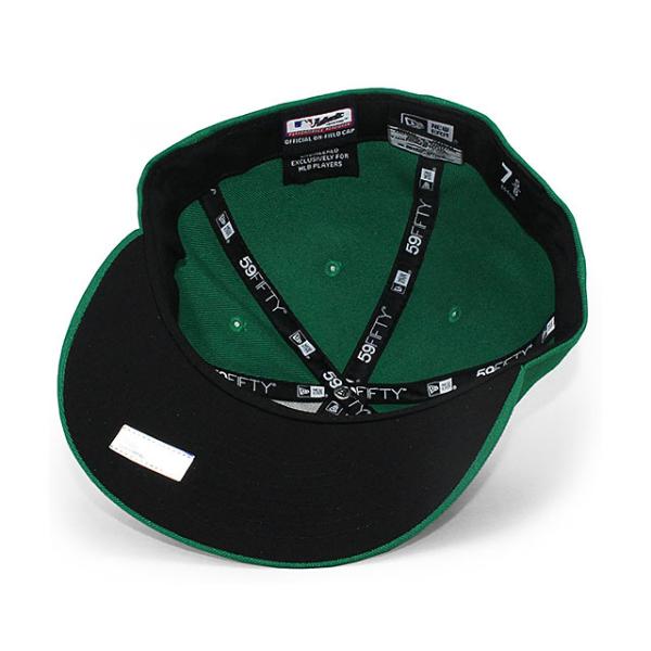 ニューエラ キャップ 59FIFTY オークランド アスレチックス MLB ON-FIELD AUTHENTIC ALT FITTED CAP GREEN