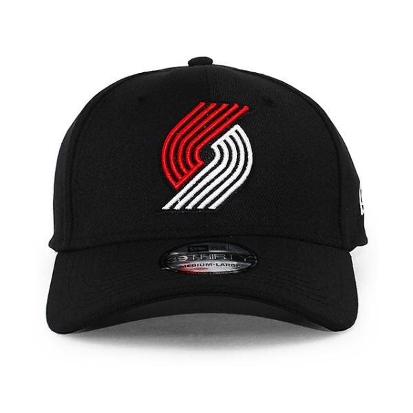 ニューエラ キャップ 39THIRTY ポートランド トレイル ブレイザーズ NBA TEAM CLASSIC FLEX FIT CAP BLACK