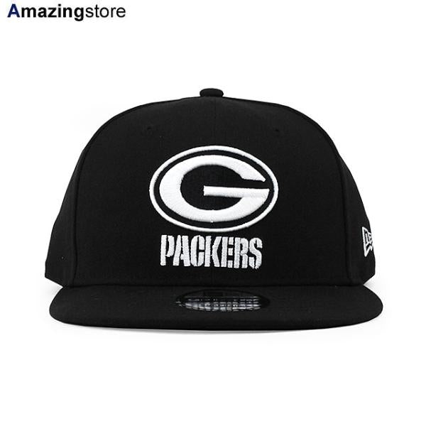 ニューエラ キャップ 9FIFTY グリーンベイ パッカーズ NFL TEAM BASIC SNAPBACK CAP BLACK