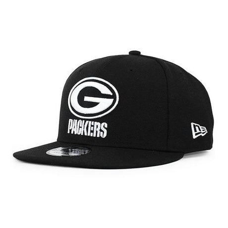 ニューエラ キャップ 9FIFTY グリーンベイ パッカーズ NFL TEAM BASIC SNAPBACK CAP BLACK