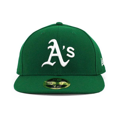ニューエラ キャップ 59FIFTY オークランド アスレチックス  MLB ON-FIELD AUTHENTIC ALTERNATE LC LOW-CROWN FITTED CAP LP GREEN  NEW ERA OAKLAND ATHLETICS
