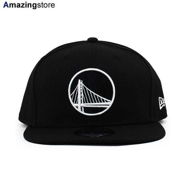 ニューエラ キャップ 9FIFTY ゴールデンステイト ウォリアーズ NBA TEAM BASIC SNAPBACK CAP BLACK