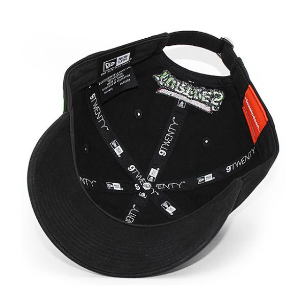 ニューエラ キャップ 9TWENTY ティーンエイジ ミュータント ニンジャ タートルズ FACES STRAPBACK CAP BLACK