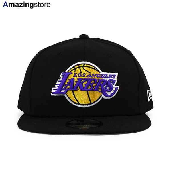 ニューエラ キャップ 9FIFTY ロサンゼルス レイカーズ NBA TEAM BASIC SNAPBACK CAP BLACK