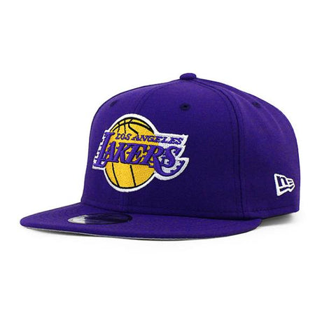 ニューエラ キャップ 9FIFTY ロサンゼルス レイカーズ NBA TEAM BASIC SNAPBACK CAP PURPLE