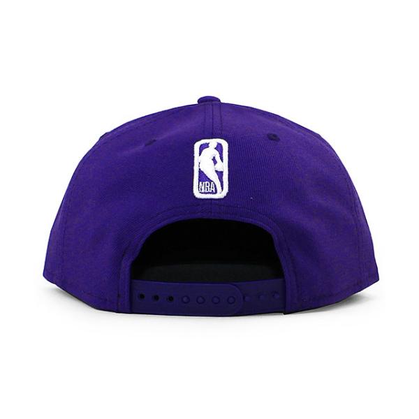 ニューエラ キャップ 9FIFTY ロサンゼルス レイカーズ NBA TEAM BASIC SNAPBACK CAP PURPLE