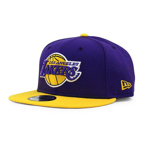 ニューエラ キャップ 9FIFTY ロサンゼルス レイカーズ NBA 2T TEAM BASIC SNAPBACK CAP PURPLE