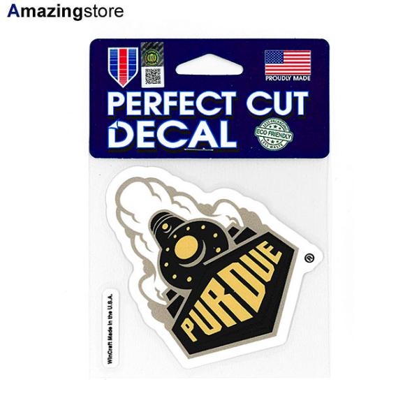 ウィンクラフト ステッカー パデュー ボイラーメーカーズ NCAA PERFECT CUT DECAL WINCRAFT PURDUE BOILERMAKERS