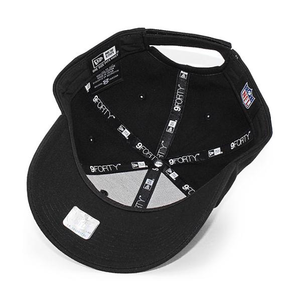 ニューエラ キャップ 9FORTY ラスベガス レイダース NFL THE LEAGUE ADJUSTABLE CAP BLACK