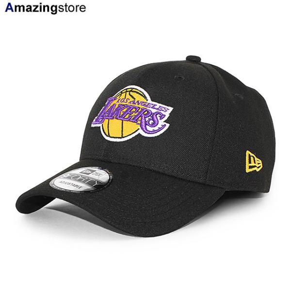 ニューエラ キャップ 9FORTY ロサンゼルス レイカーズ NBA THE LEAGUE ADJUSTABLE CAP BLACK