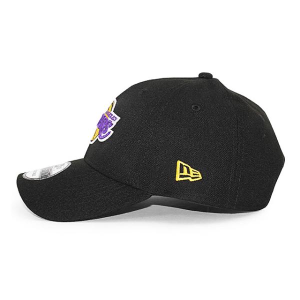 ニューエラ キャップ 9FORTY ロサンゼルス レイカーズ NBA THE LEAGUE ADJUSTABLE CAP BLACK