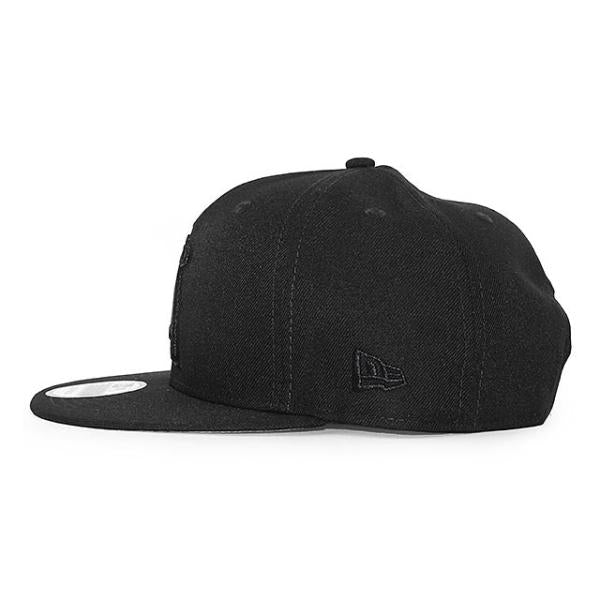 ニューエラ キャップ 9FIFTY ロサンゼルス エンゼルス MLB TEAM BASIC SNAPBACK CAP BLACKOUT