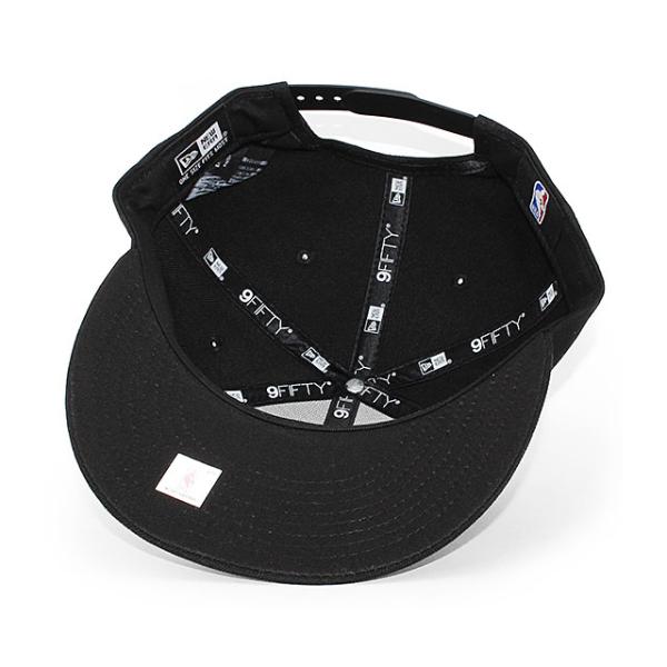 ニューエラ キャップ 9FIFTY ミネソタ ティンバーウルブズ NBA TEAM BASIC SNAPBACK CAP BLACK WHITE