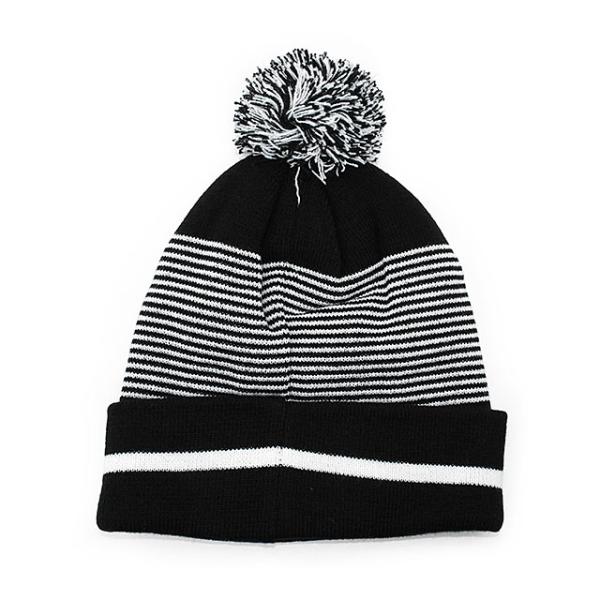 ウィープレイ ニットキャップ ビーニー パリ サンジェルマン FC PSG CORE CREST POM KNIT BEANIE BLACK WEEPLAY PARIS SAINT-GERMAIN