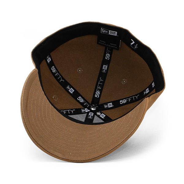 ニューエラ キャップ 59FIFTY BLANK BASIC PRE-CURVED FITTED CAP PC KHAKI