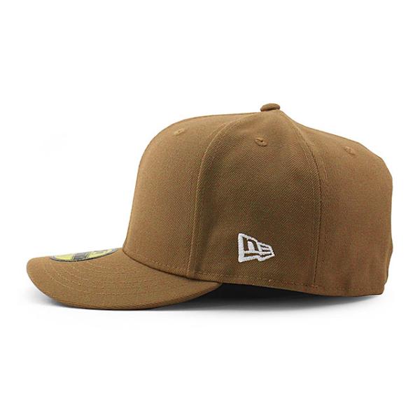 ニューエラ キャップ 59FIFTY BLANK BASIC PRE-CURVED FITTED CAP PC KHAKI