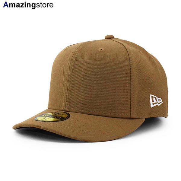 ニューエラ キャップ 59FIFTY BLANK BASIC PRE-CURVED FITTED CAP PC KHAKI