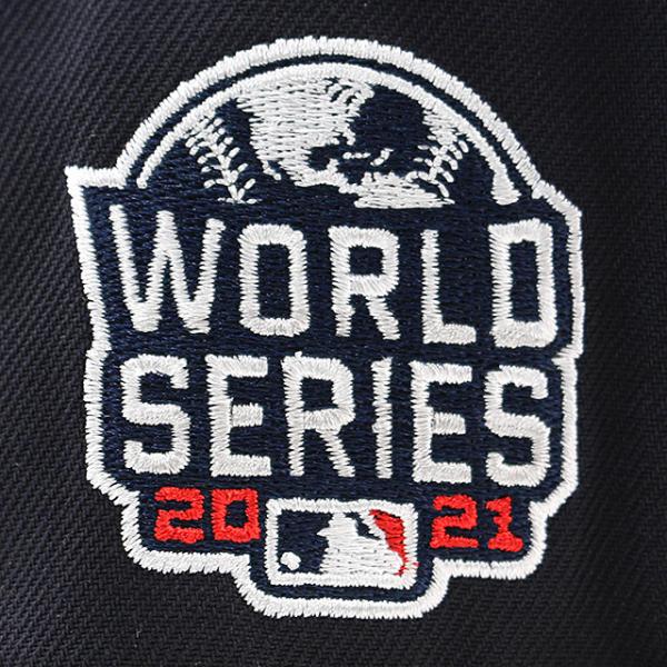 ニューエラ キャップ 9FIFTY アトランタ ブレーブス  MLB 2021 WORLD SERIES SNAPBACK CAP NAVY  NEW ERA ATLANTA BRAVES