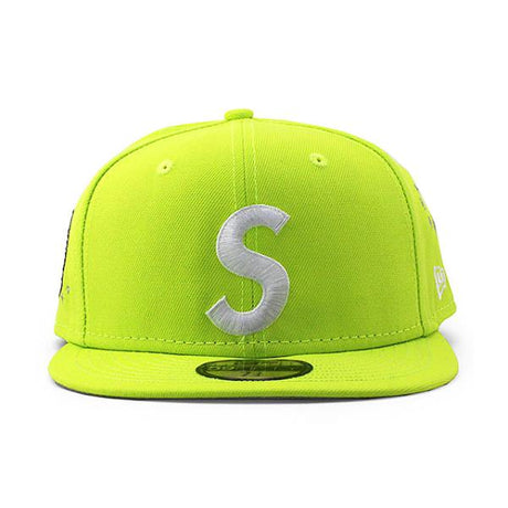 SUPREME ニューエラ キャップ 59FIFTY  CHARACTERS S LOGO FITTED CAP NEON GREEN  シュプリーム NEW ERA