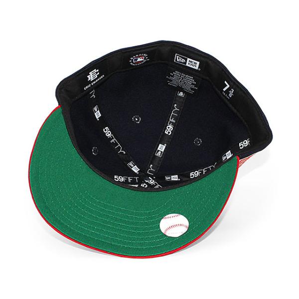 ニューエラ キャップ 59FIFTY エリック エマニュエル ニューヨーク ヤンキース MLB ERIC EMANUEL COLLABO FITTED CAP NAVY-RED NEW ERA NEW YORK YANKEES