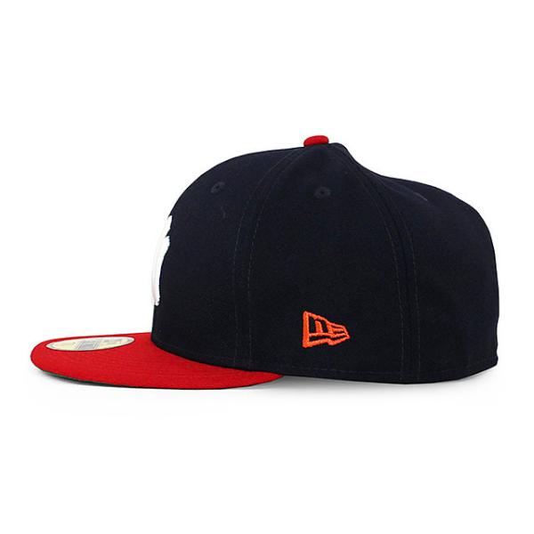 ニューエラ キャップ 59FIFTY エリック エマニュエル ニューヨーク ヤンキース MLB ERIC EMANUEL COLLABO FITTED CAP NAVY-RED NEW ERA NEW YORK YANKEES