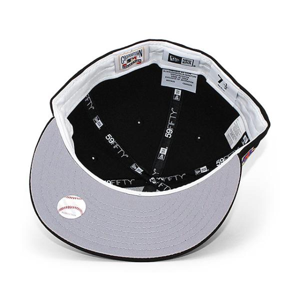 ニューエラ キャップ 59FIFTY ニューヨーク メッツ MLB 50TH ANNIVERSARY GREY BOTTOM FITTED CAP BLACK NEW ERA NEW YORK METS