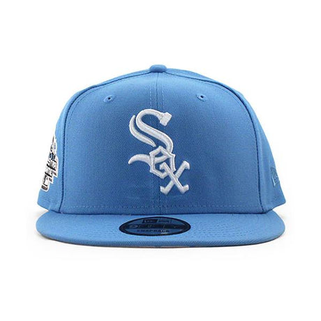 ニューエラ キャップ 9FIFTY シカゴ ホワイトソックス MLB 2003 ALL STAR GAME PINK BOTTOM SNAPBACK CAP LIGHT BLUE
