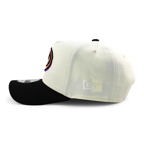 ニューエラ キャップ 9FORTY アリゾナ ダイヤモンドバックス MLB 20TH ANNIVERSARY WORLD CHAMPIONS GREY BOTTOM A-FRAME SNAPBACK CAP CREAM