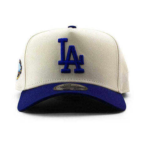 ニューエラ キャップ 9FORTY ロサンゼルス ドジャース MLB 50TH KELLY GREEN BOTTOM A-FRAME SNAPBACK CAP CREAM