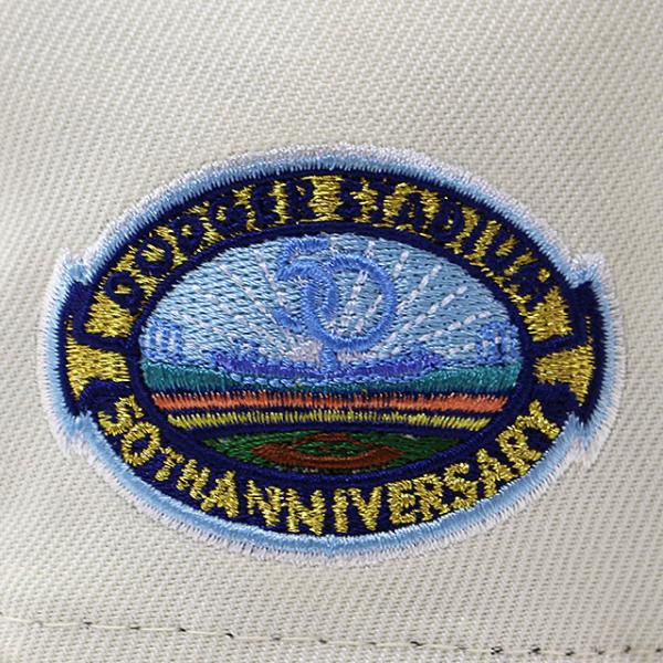 ニューエラ キャップ 9FORTY ロサンゼルス ドジャース MLB 50TH KELLY GREEN BOTTOM A-FRAME SNAPBACK CAP CREAM