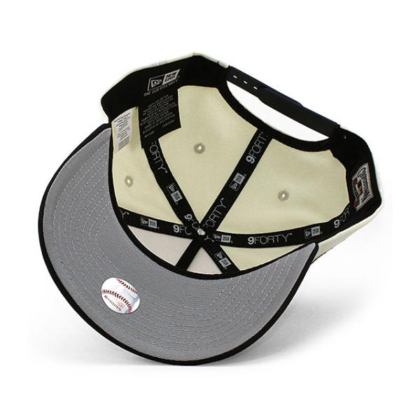 ニューエラ キャップ 9FORTY シアトル マリナーズ MLB 20TH GREY BOTTOM A-FRAME SNAPBACK CAP CREAM