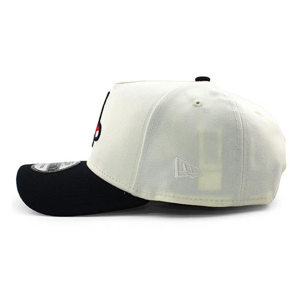 ニューエラ キャップ 9FORTY ボストン レッドソックス MLB 1999 ALL STAR GAME GREY BOTTOM A-FRAME SNAPBACK CAP CREAM