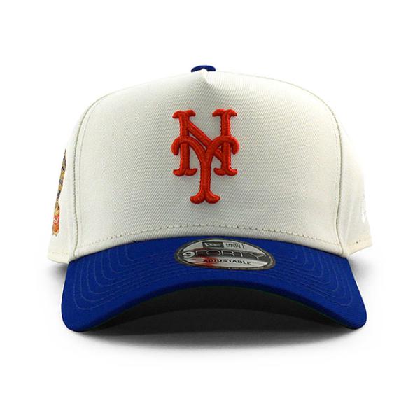 ニューエラ キャップ 9FORTY ニューヨーク メッツ 1964 ALL STAR GAME KELLY GREEN BOTTOM A-FRAME SNAPBACK CAP CREAM