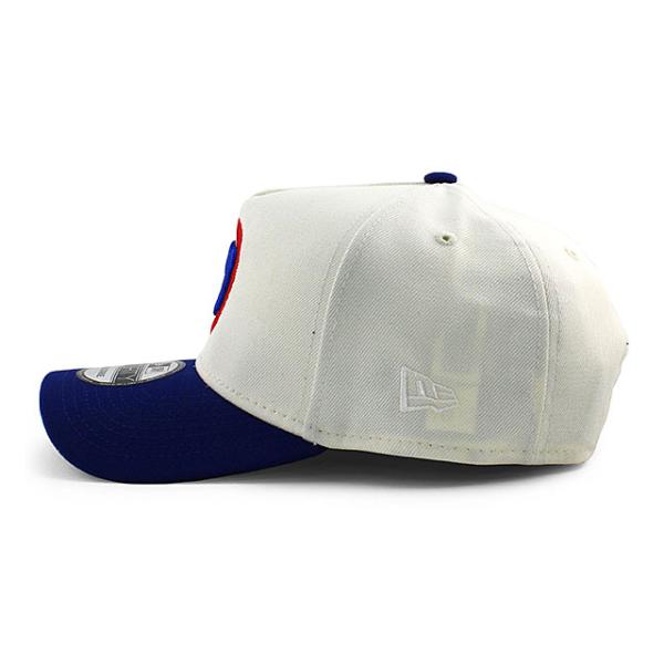 ニューエラ キャップ 9FORTY シカゴ カブス MLB 1990 ALL STAR GAME KELLY GREEN BOTTOM A-FRAME SNAPBACK CAP CREAM