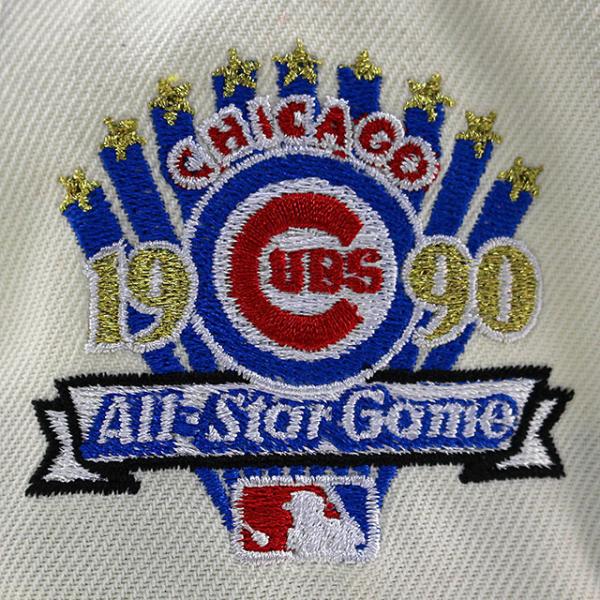 ニューエラ キャップ 9FORTY シカゴ カブス MLB 1990 ALL STAR GAME KELLY GREEN BOTTOM A-FRAME SNAPBACK CAP CREAM