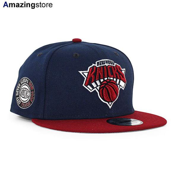 ニューエラ キャップ 9FIFTY ニューヨーク ニックス NBA 2T TEAM BASIC SNAPBACK CAP NAVY