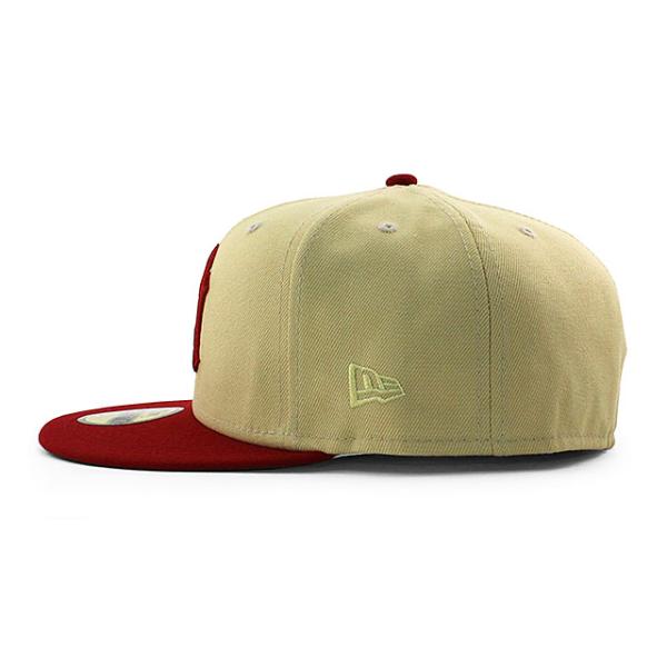 ニューエラ キャップ 59FIFTY ニューヨーク ヤンキース MLB 50TH ANNIVERSARY KELLY GREEN BOTTOM FITTED CAP VEGAS GOLD