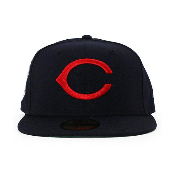ニューエラ キャップ 59FIFTY シンシナティ レッズ MLB 1953 ALL STAR GAME KELLY GREEN BOTTOM FITTED CAP NAVY NEW ERA CINCINNATI REDS