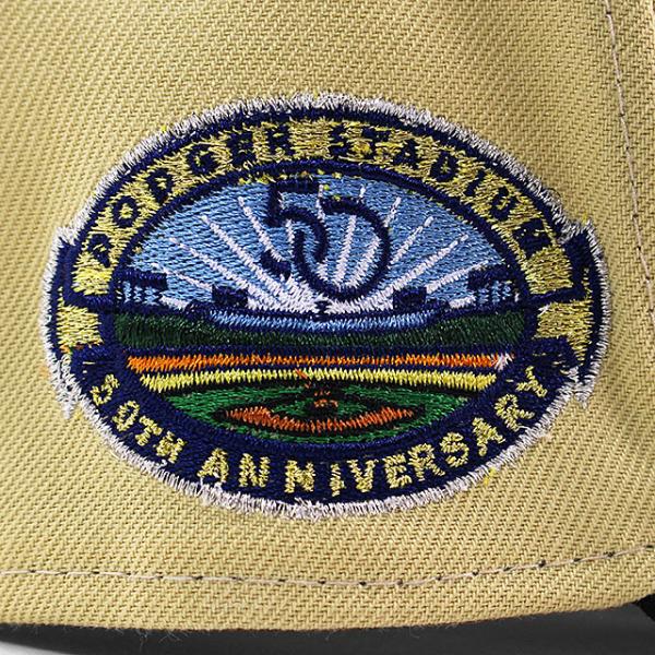 EU限定モデル ニューエラ キャップ 9FORTY ロサンゼルス ドジャース MLB 50TH ANNIVERSARY KELLY GREEN BOTTOM A-FRAME SNAPBACK CAP BEIGE